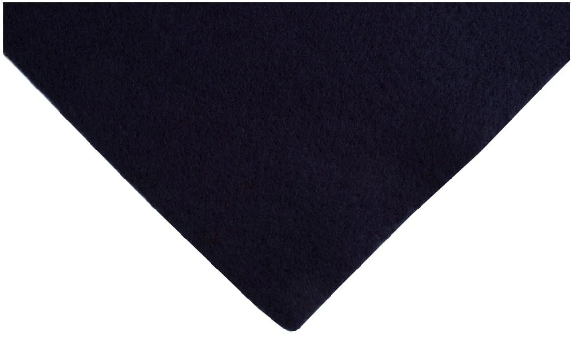 23x30cm Acrylic Felt Navy Blue