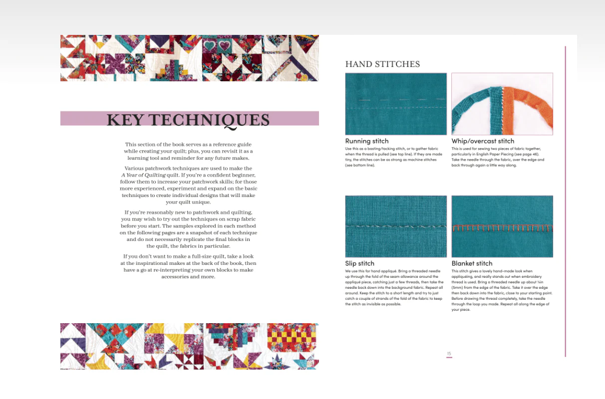 A Year of Quilting Book - Image 3