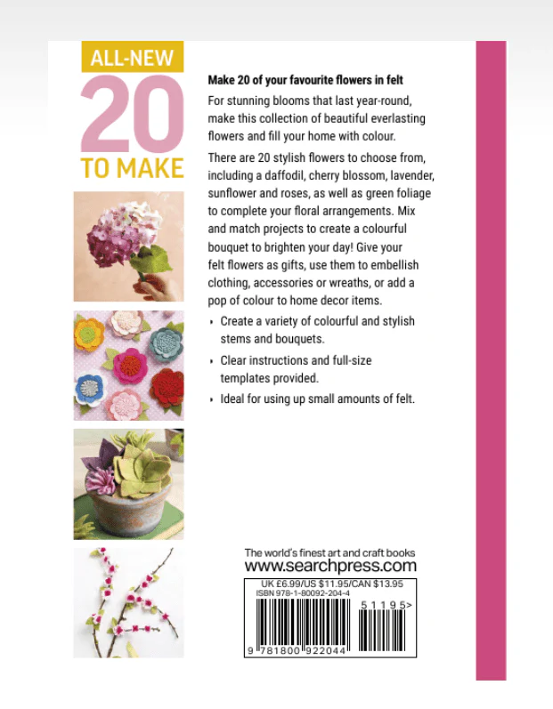 All-New Twenty to Make: Felt Flowers Book - Image 10