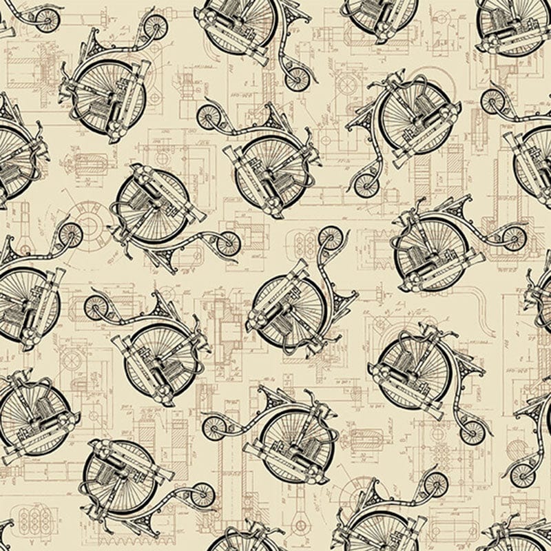 Alternative Age Steampunk Fabric