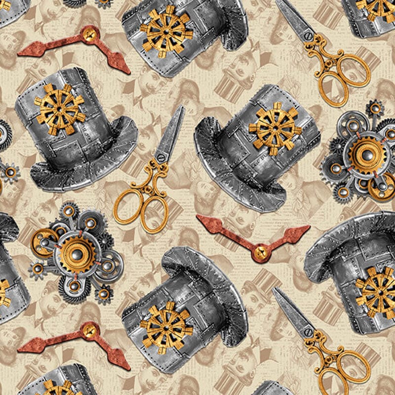 Alternative Age Steampunk Fabric - Image 3