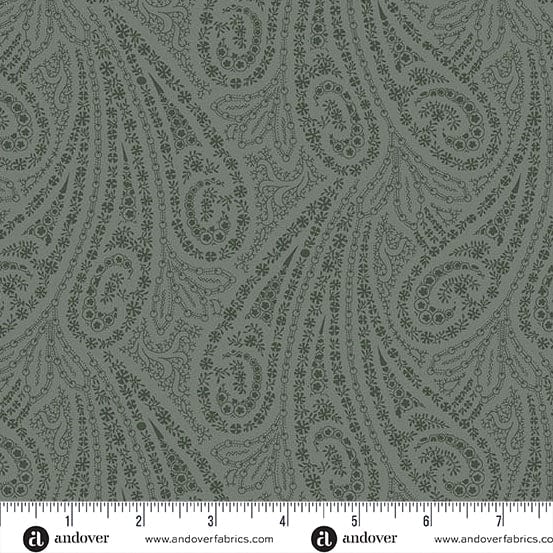 Andover Fabric Grand Paisley - Image 17
