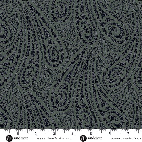 Andover Fabric Grand Paisley - Image 2