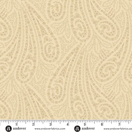 Andover Fabric Grand Paisley - Image 7