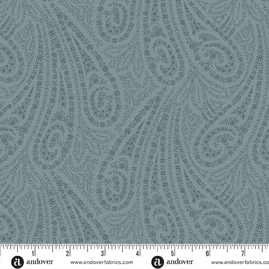 Andover Fabric Grand Paisley - Image 8