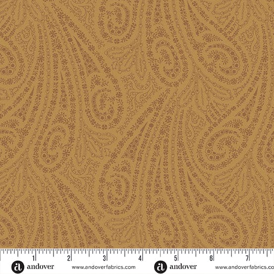 Andover Fabric Grand Paisley - Image 9