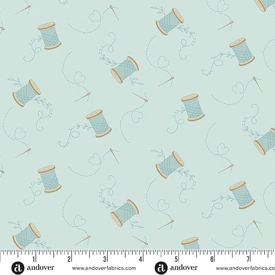 Andover Fabric Sewing Bird By Laundry Basket Quilts - Image 9