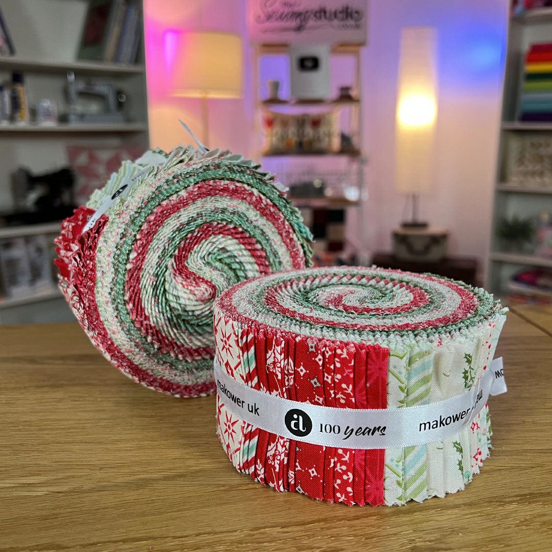 Andover Fabric Sugarberry Strip Roll - Image 3