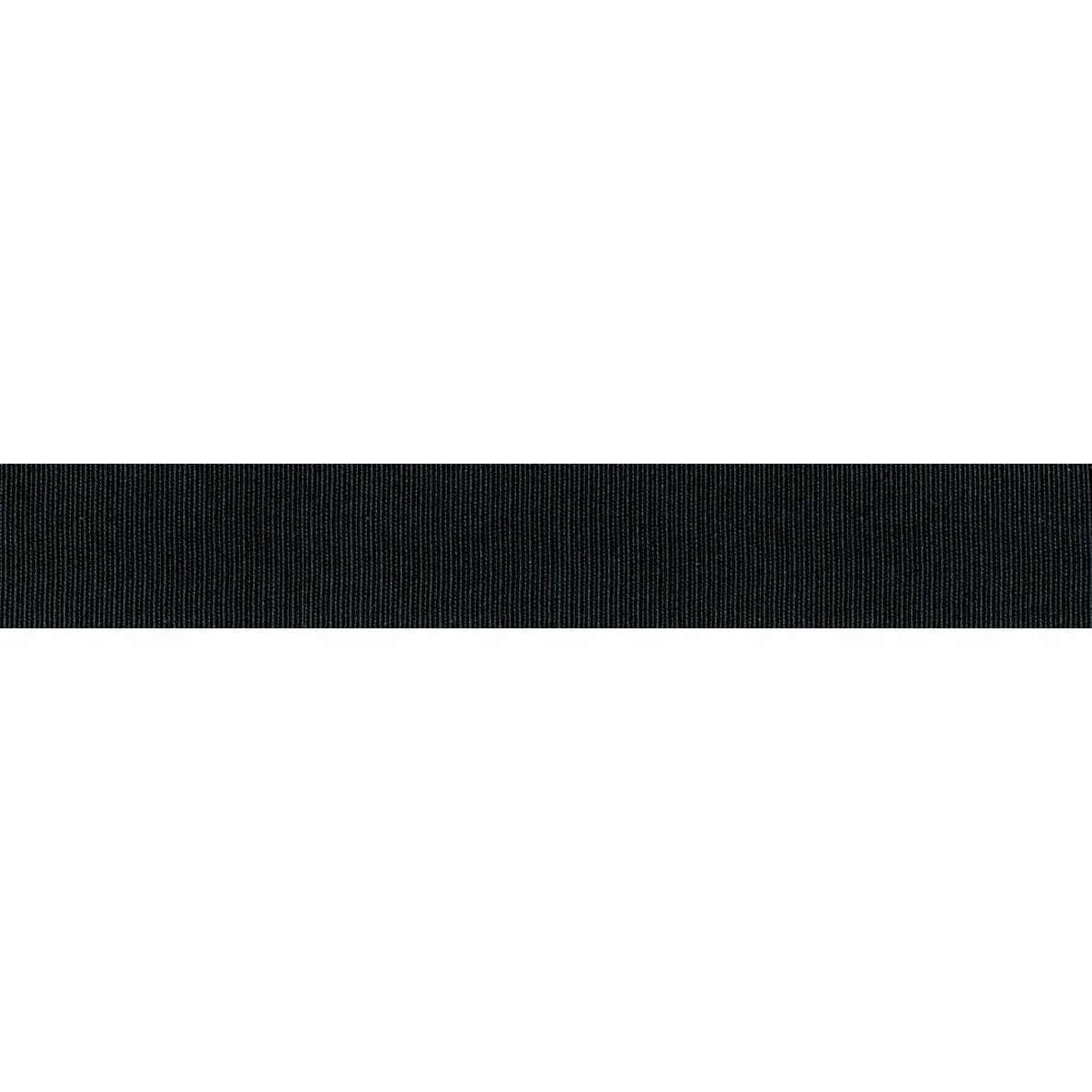 Textured Ribbed Ribbon: Black: 16mm wide. Price per metre.