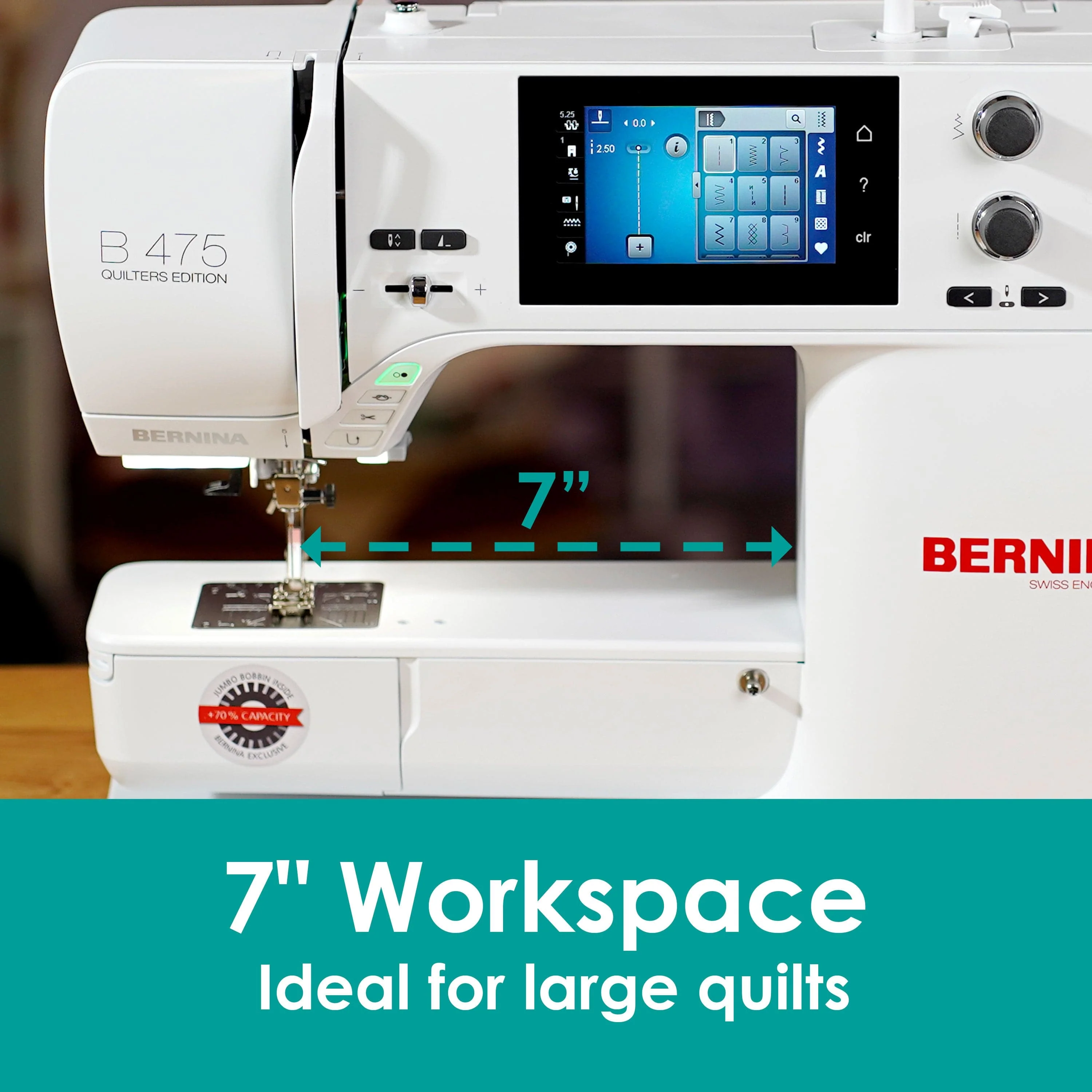 Bernina 475 QE Sewing Machine - Image 3