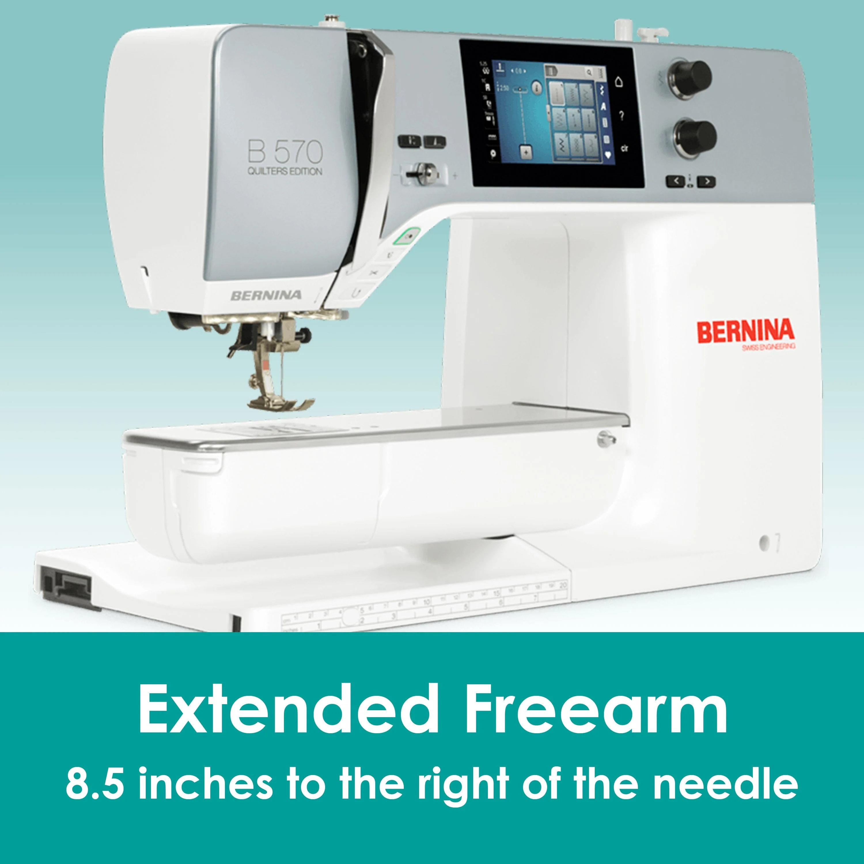 Bernina 570 QE Sewing Machine - Image 3