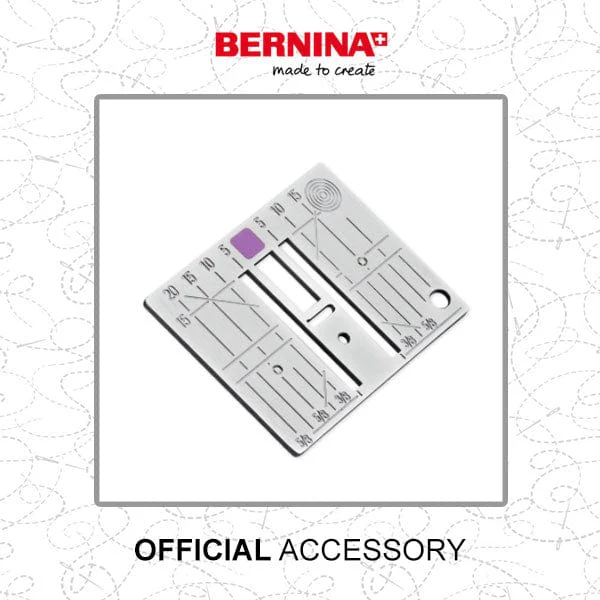 Bernina 9Mm Stitch Plate With Narrow Needle Opening (5.5Mm) 0333397211