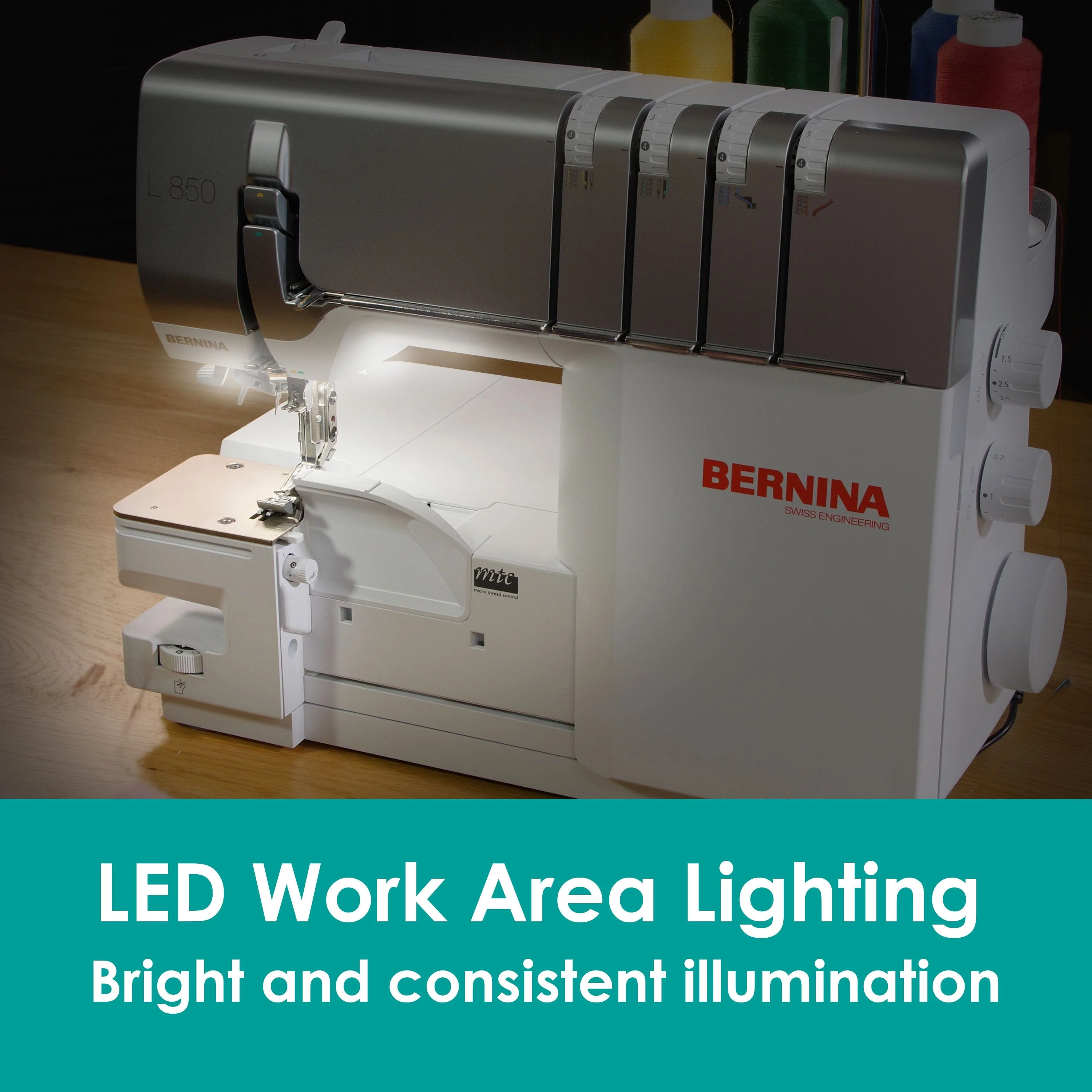 Bernina L850 Overlocker - Image 9