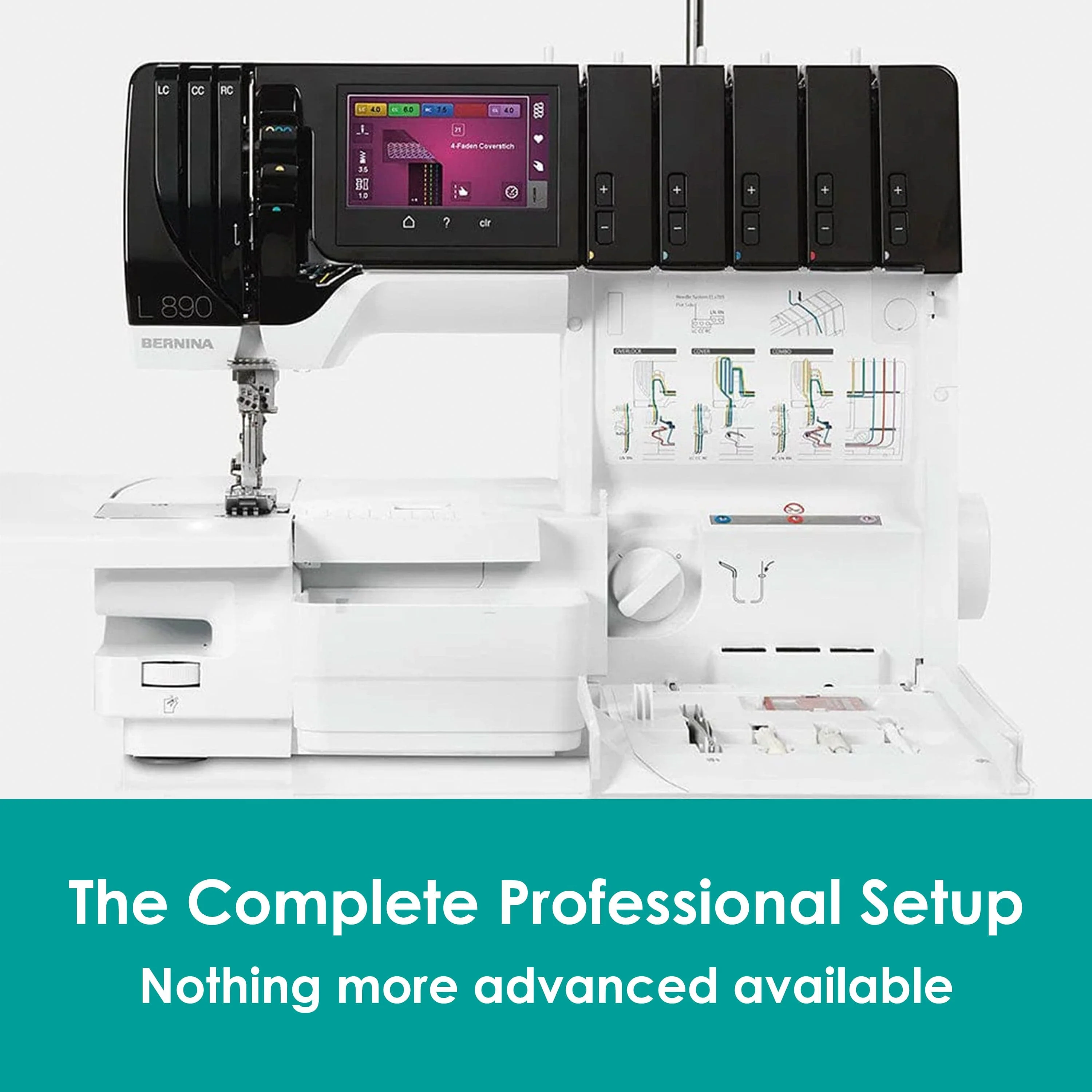 Bernina L890 Overlocker & Coverstitch Machine - Image 3