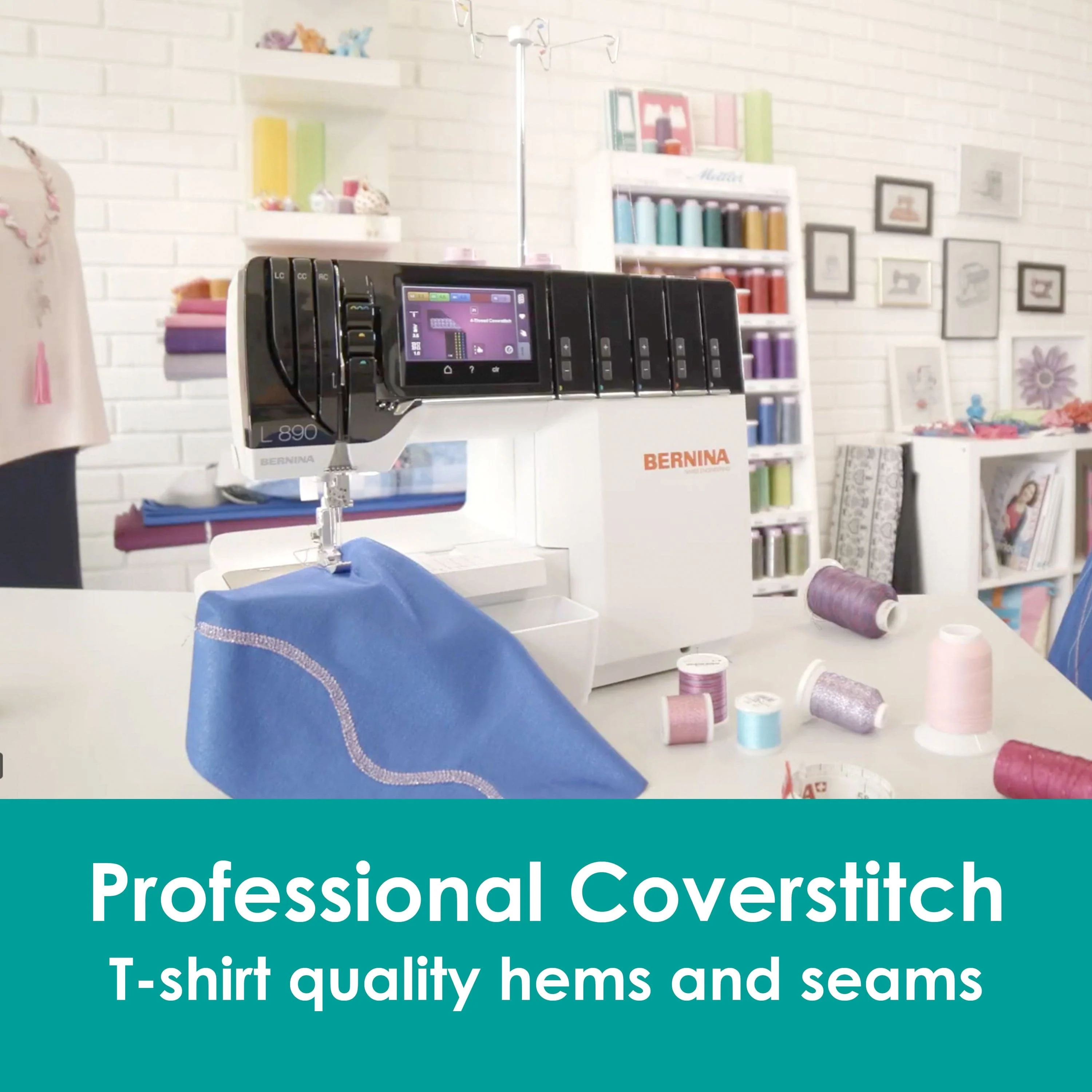 Bernina L890 Overlocker & Coverstitch Machine - Image 4