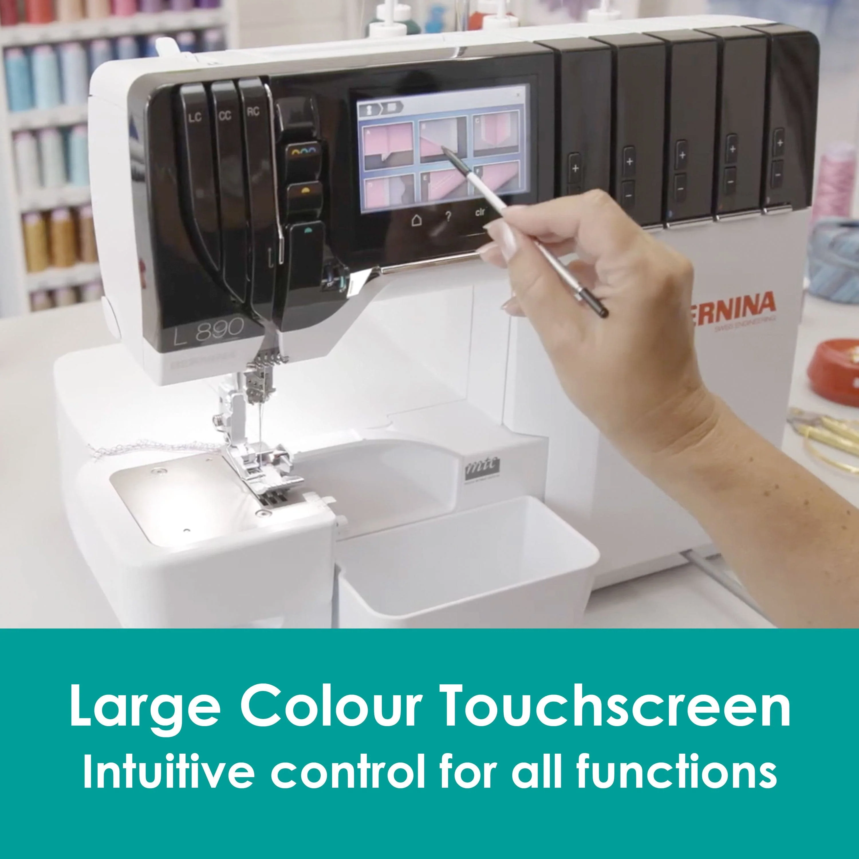 Bernina L890 Overlocker & Coverstitch Machine - Image 5