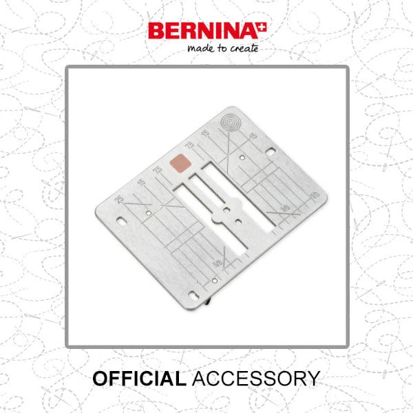 Bernina Straight-Stitch And Cut Work Stitch Plate 0333717204