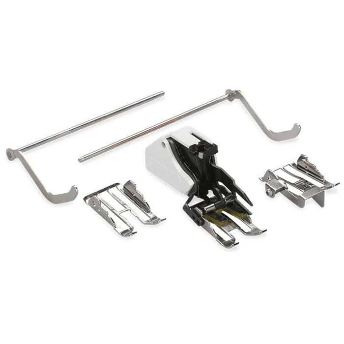 Bernina Three‑Sole Walking Foot #50 with Seam Guide (0089687300) (Old style fitting)