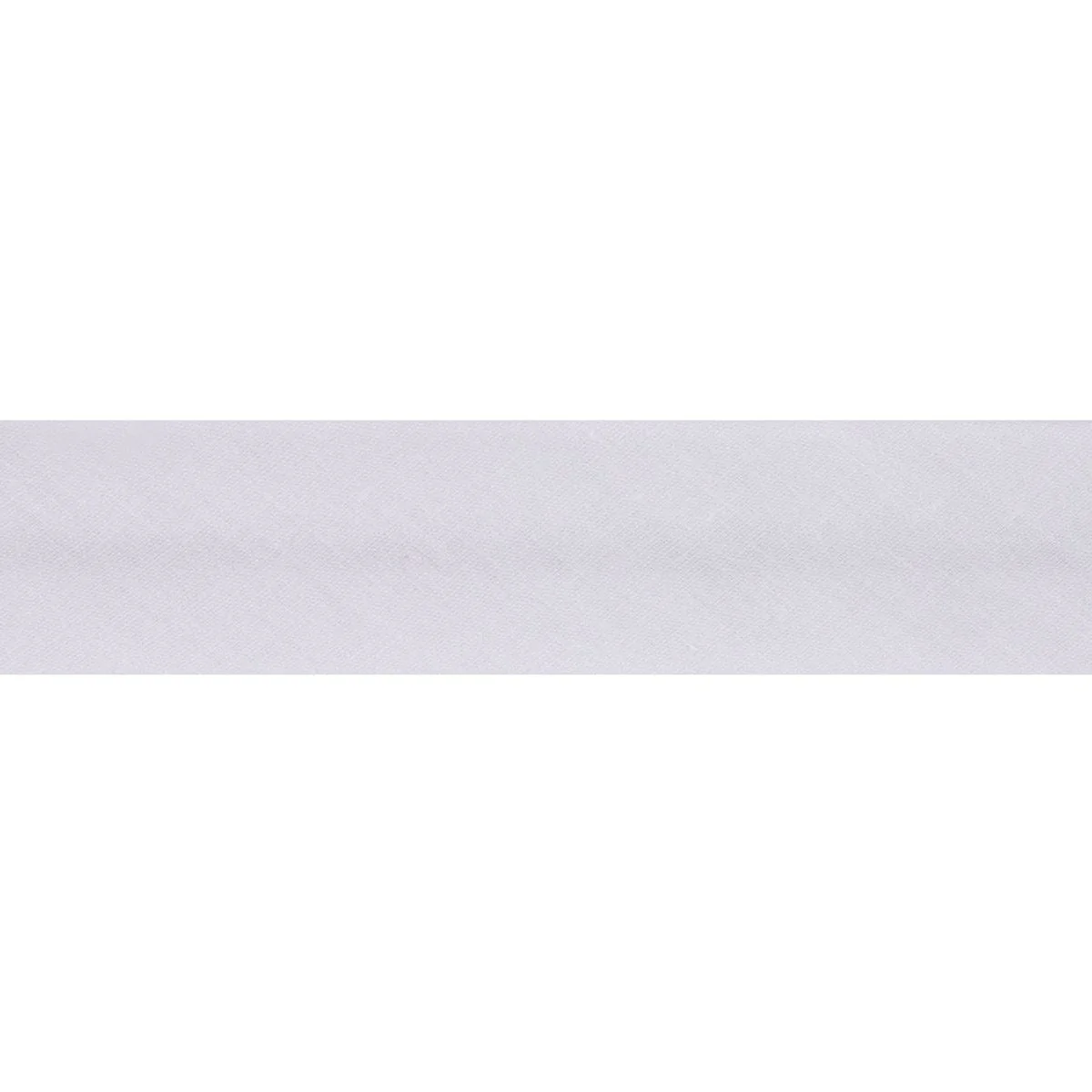 Polycotton Bias Binding: 2.5m x 12mm: White