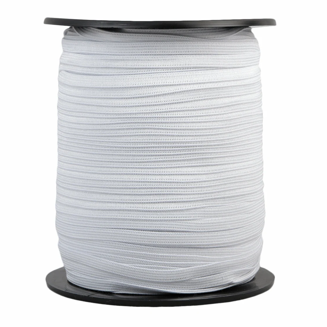 Braided Elastic White 3mm Wide Price (Per Metre)