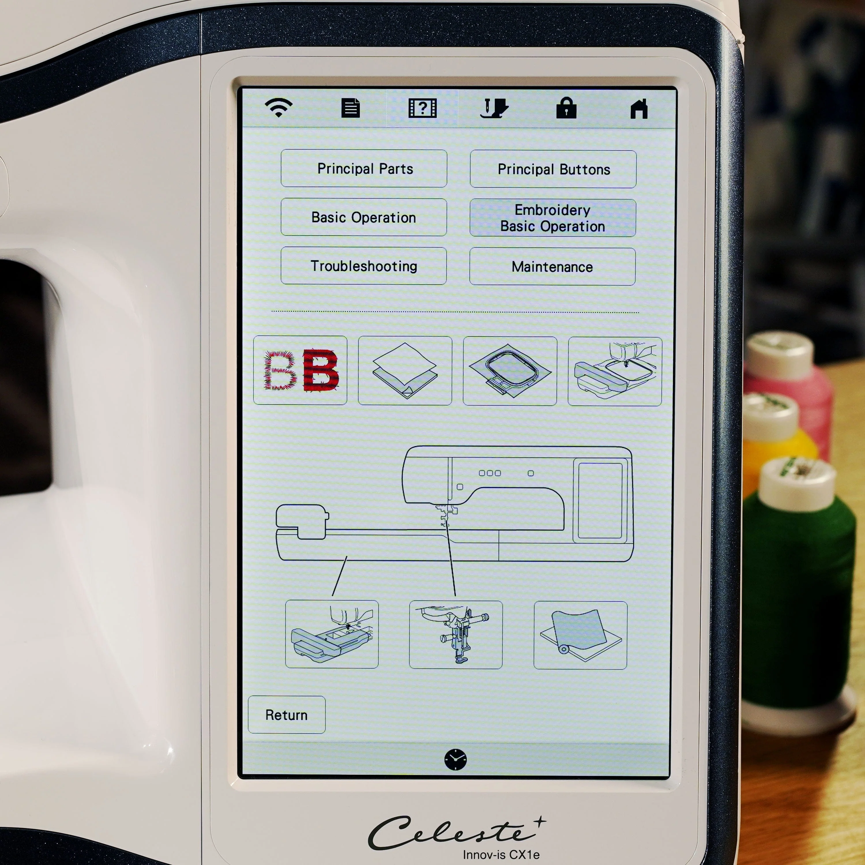 Brother Celeste CX1e Embroidery Machine - Image 43