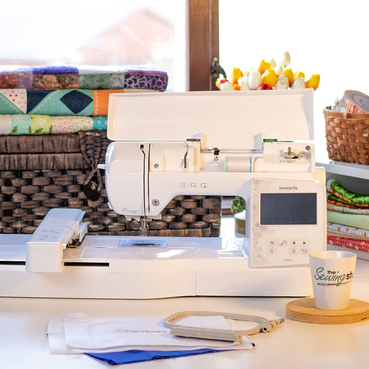 Brother Innov-is NV880E Embroidery Machine Ex Display - Image 3