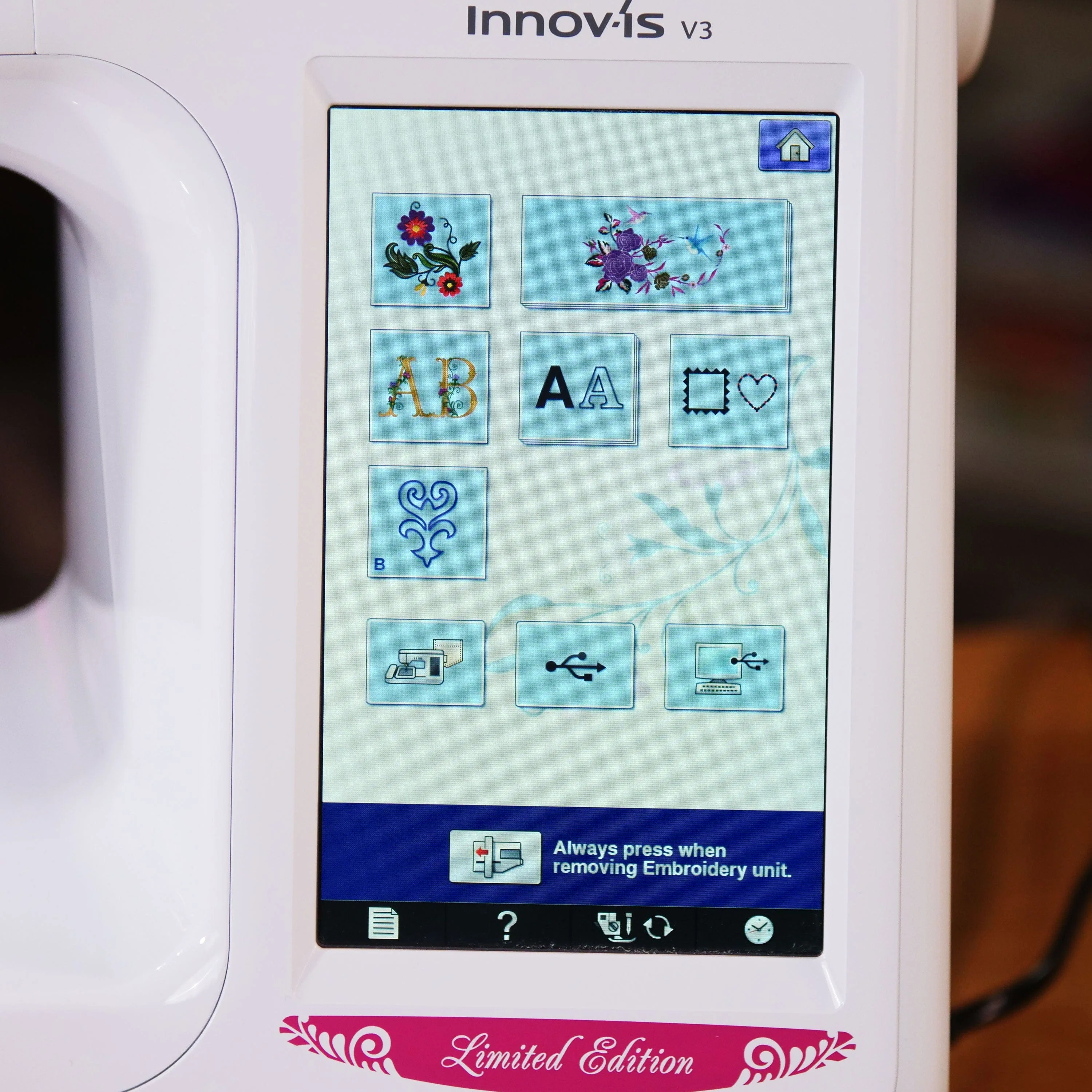 Brother Innov-is V3LE Embroidery Machine - Image 24