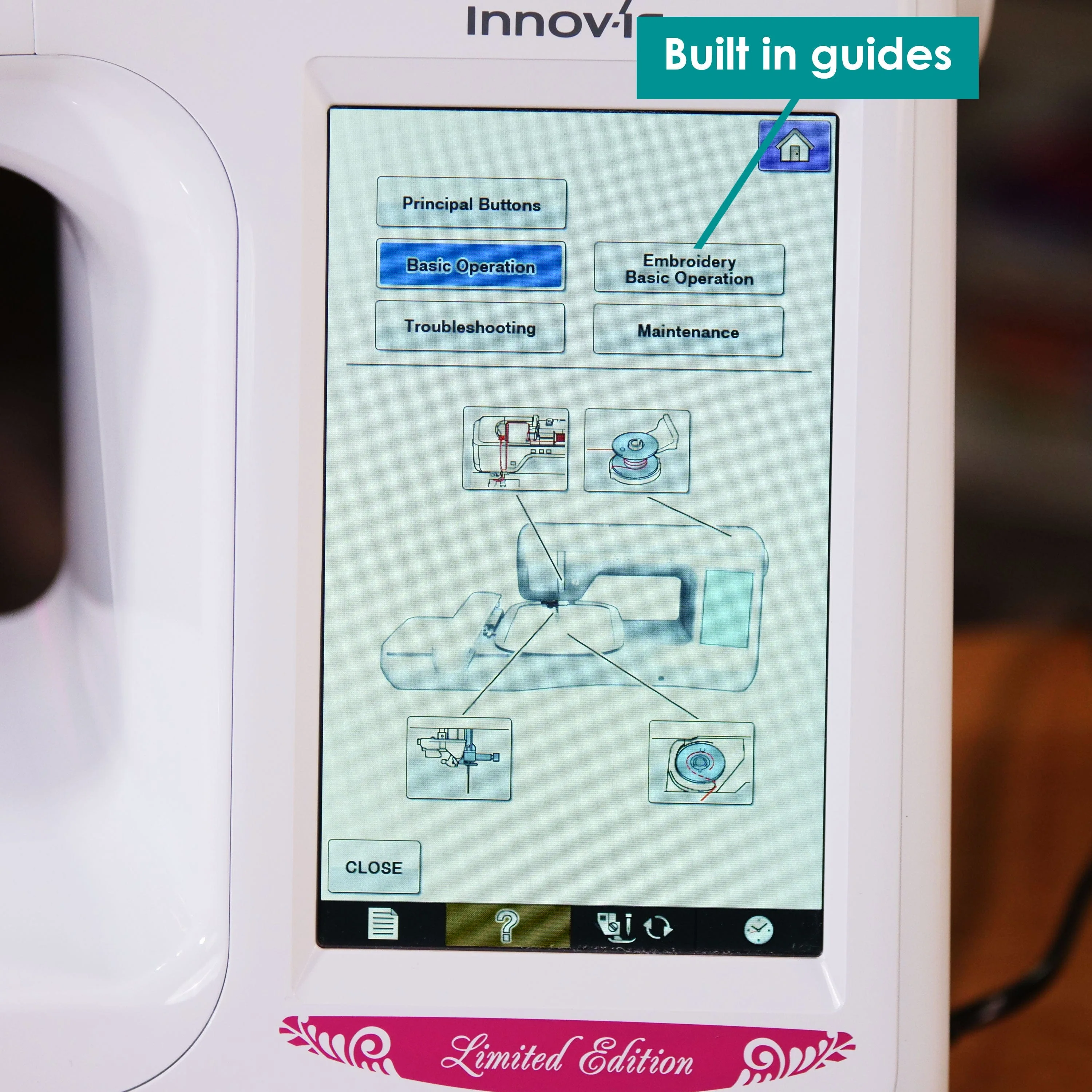 Brother Innov-is V3LE Embroidery Machine - Image 28