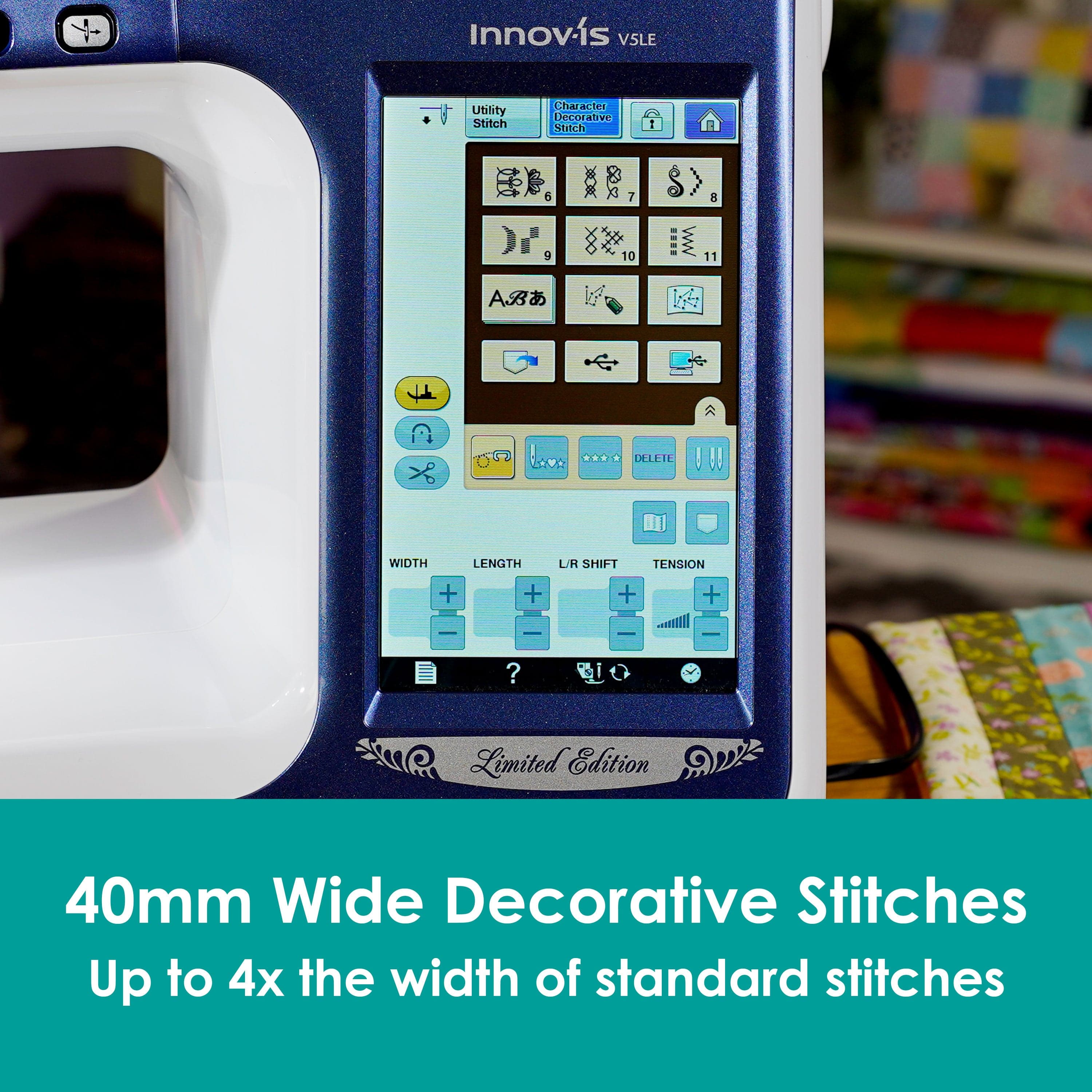 Brother Innov-is V5LE Sewing & Embroidery Machine - Image 7
