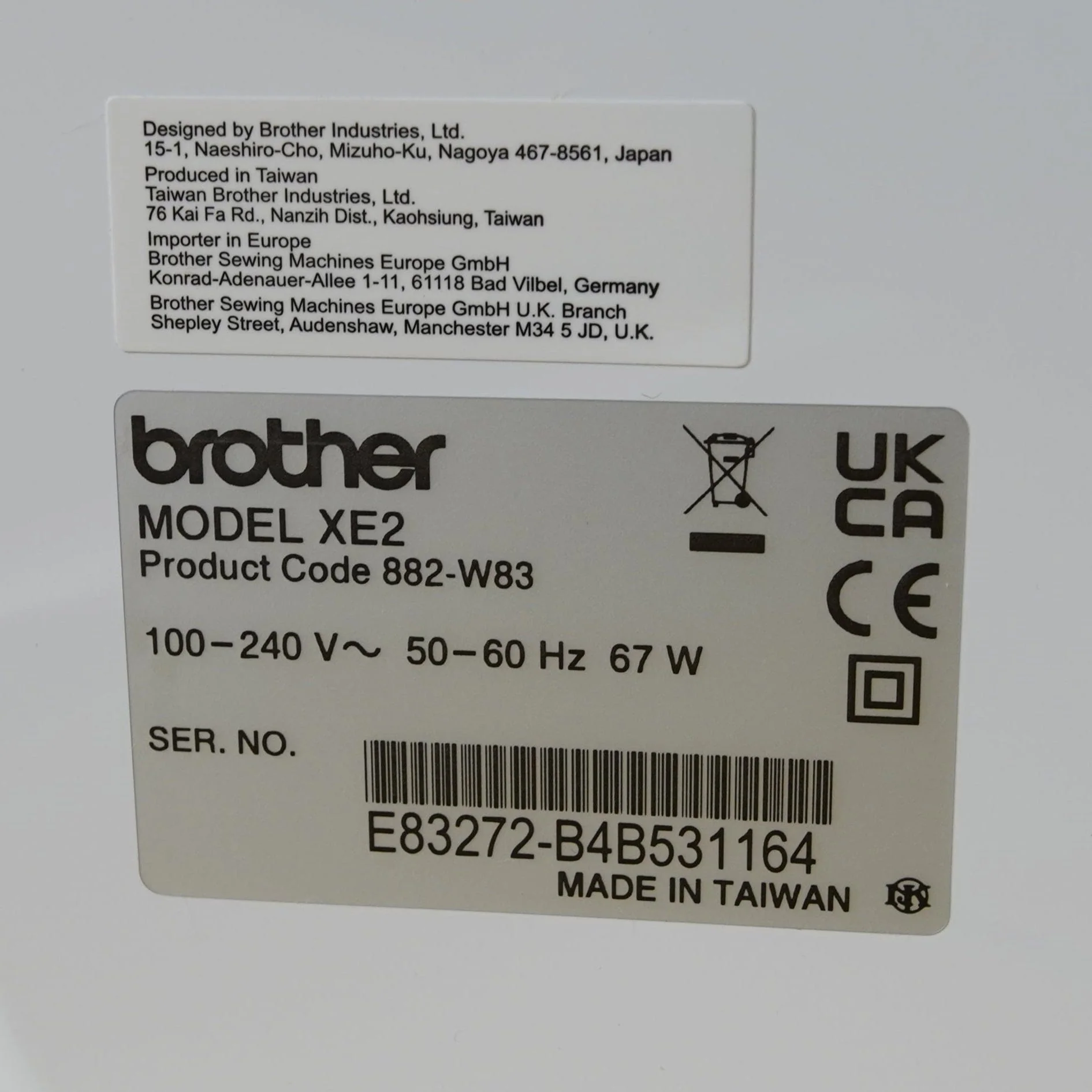 Brother Innov-is XE2 Embroidery Machine Ex Demonstration Model - Image 17