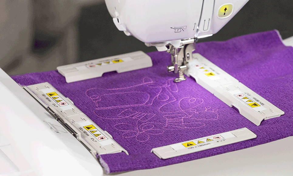 Brother Magnetic Embroidery Frame for F-Series 180x100mm (MF180N) - Image 3