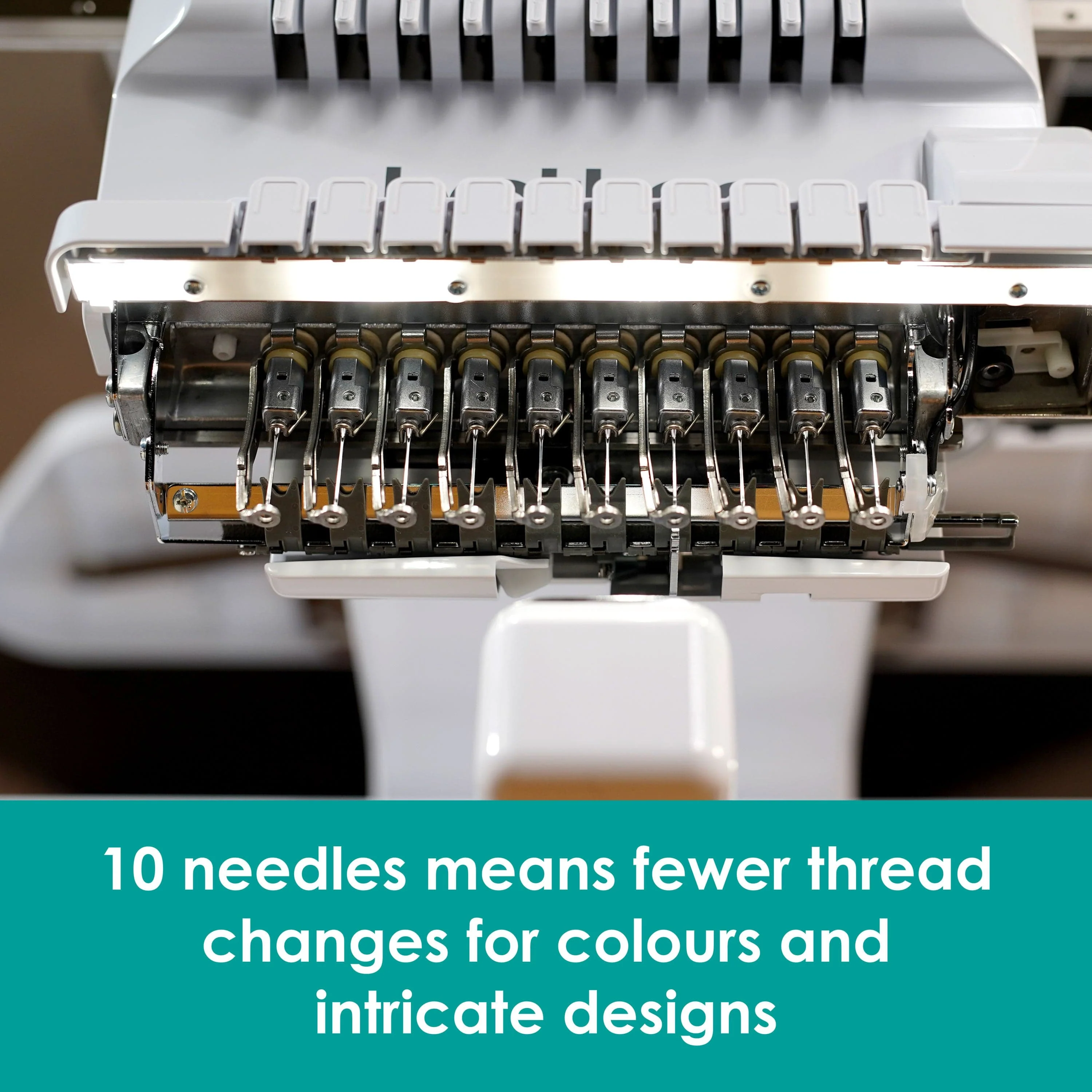 Brother PR1060W Entrepreneur Pro W 10-Needle Embroidery Machine - Image 3