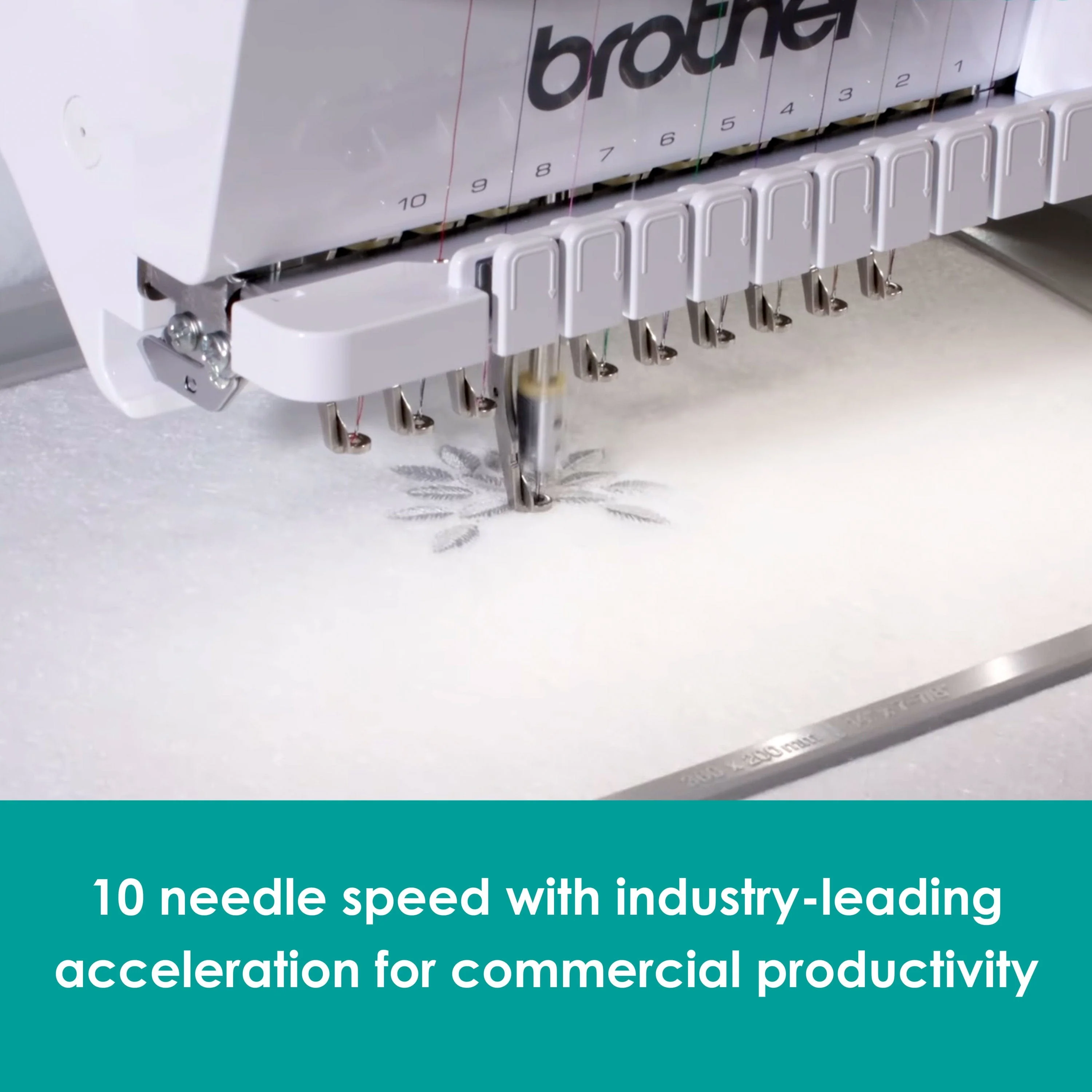 Brother PR1060W Entrepreneur Pro W 10-Needle Embroidery Machine - Image 4