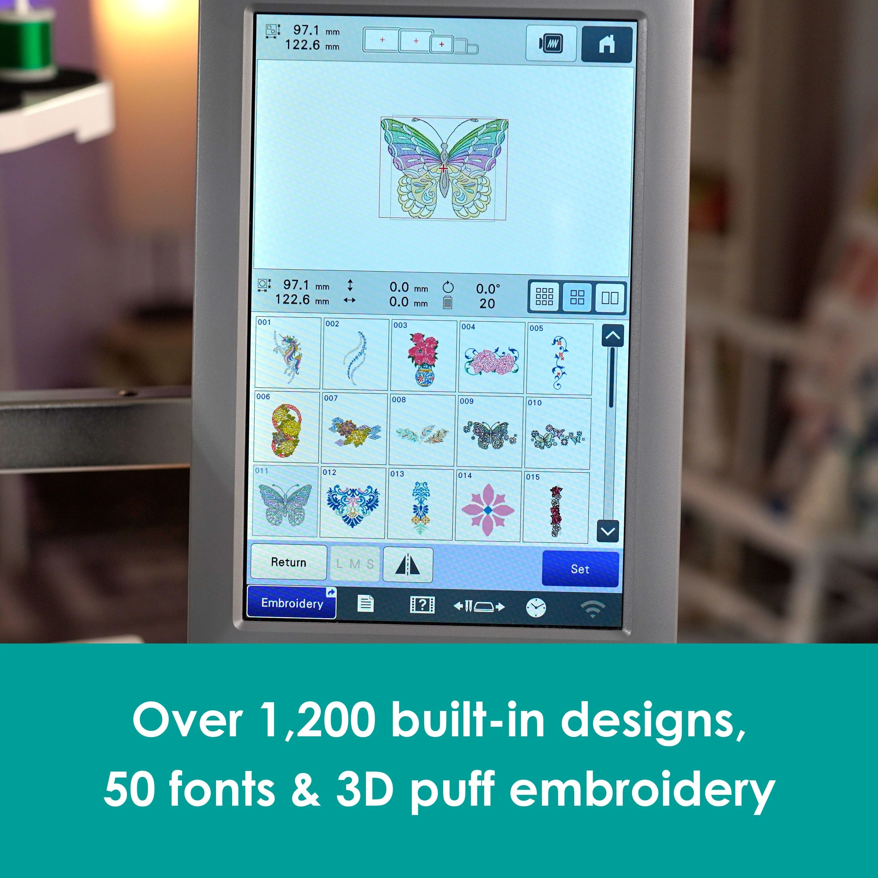 Brother PR1060W Entrepreneur Pro W 10-Needle Embroidery Machine - Image 5