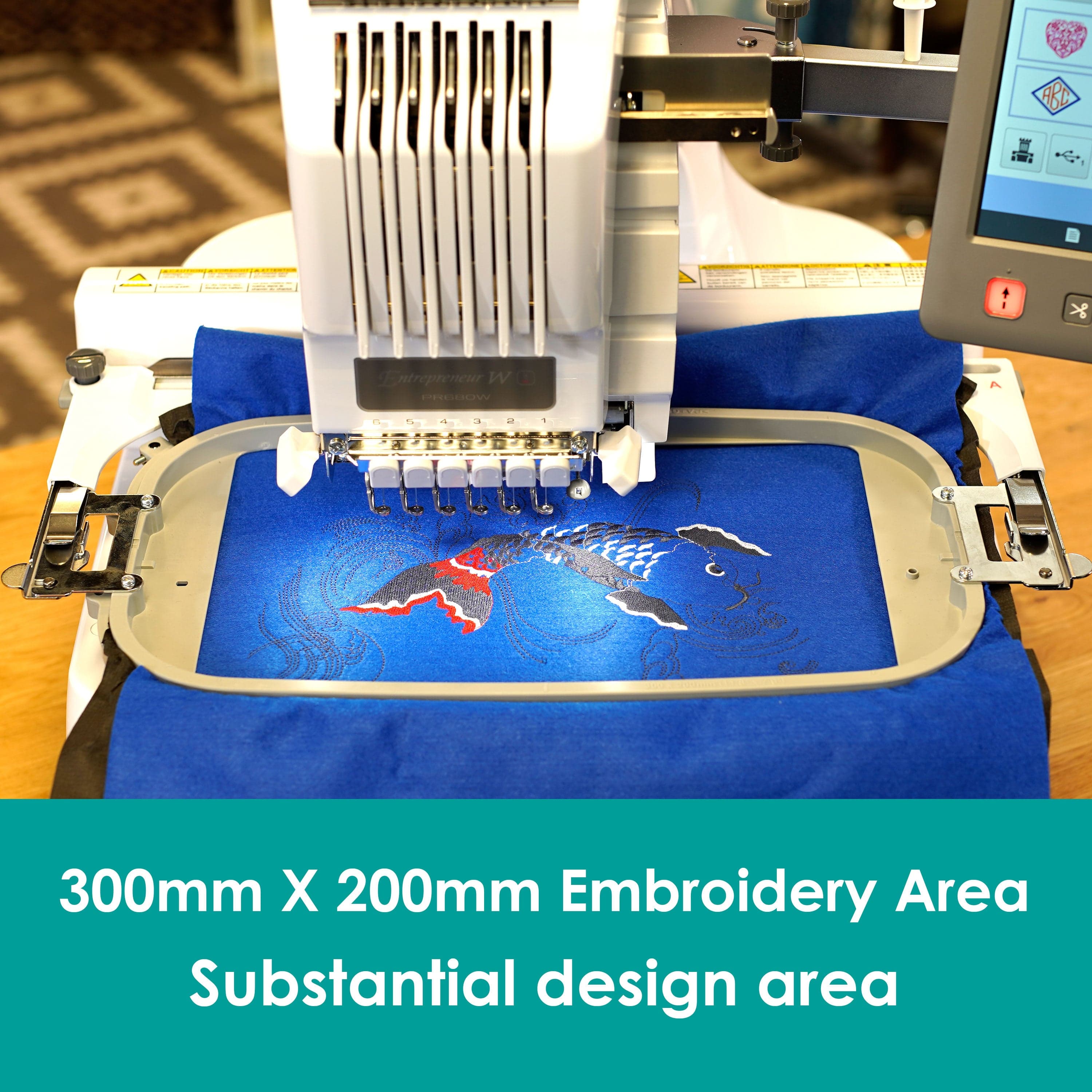 Brother PR680W Embroidery Machine - Image 8