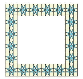 China Clay Quilt Block Of The Month Pattern Download (Month 3: Fifty-Four And Fight) - Image 3