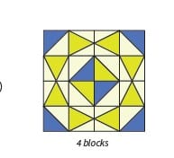 China Clay Quilt Block Of The Month Pattern Download (Month 1: Circular Motion) - Image 3