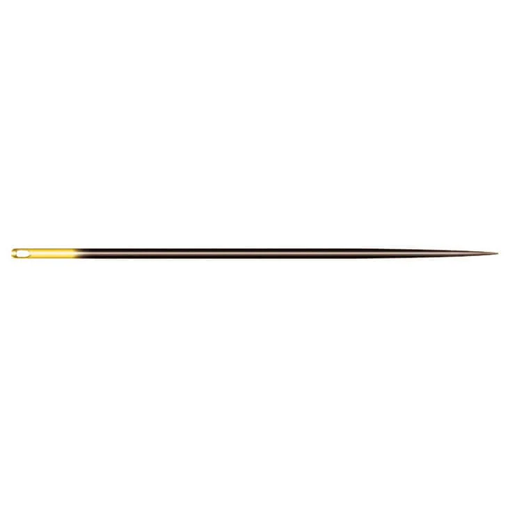 Clover Hand Sewing Needles Black Gold: Quilting Size 10 - Image 2