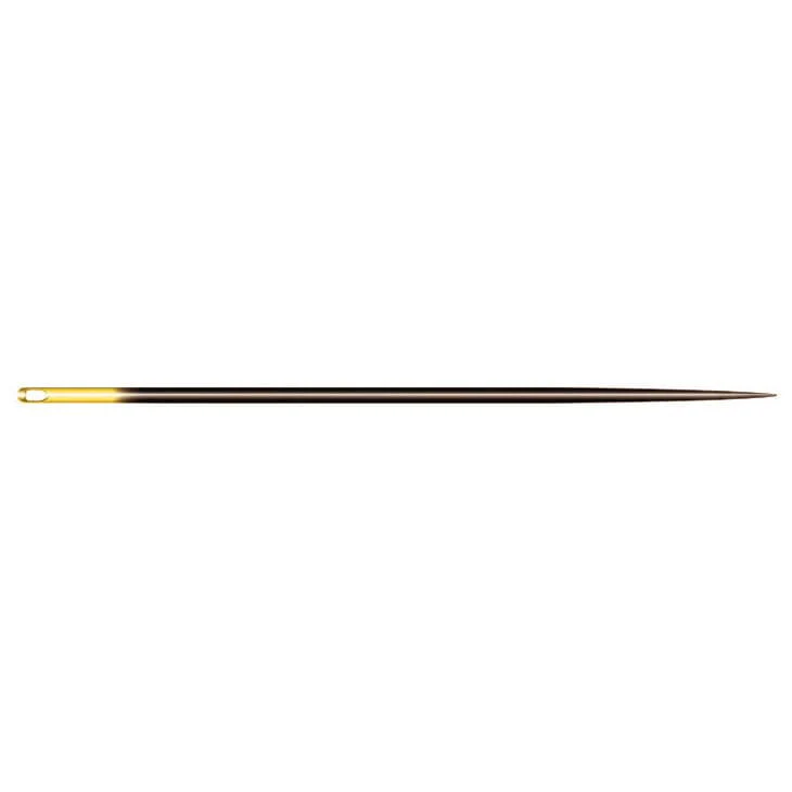 Clover Hand Sewing Needles Black Gold: Quilting Size 9 - Image 2