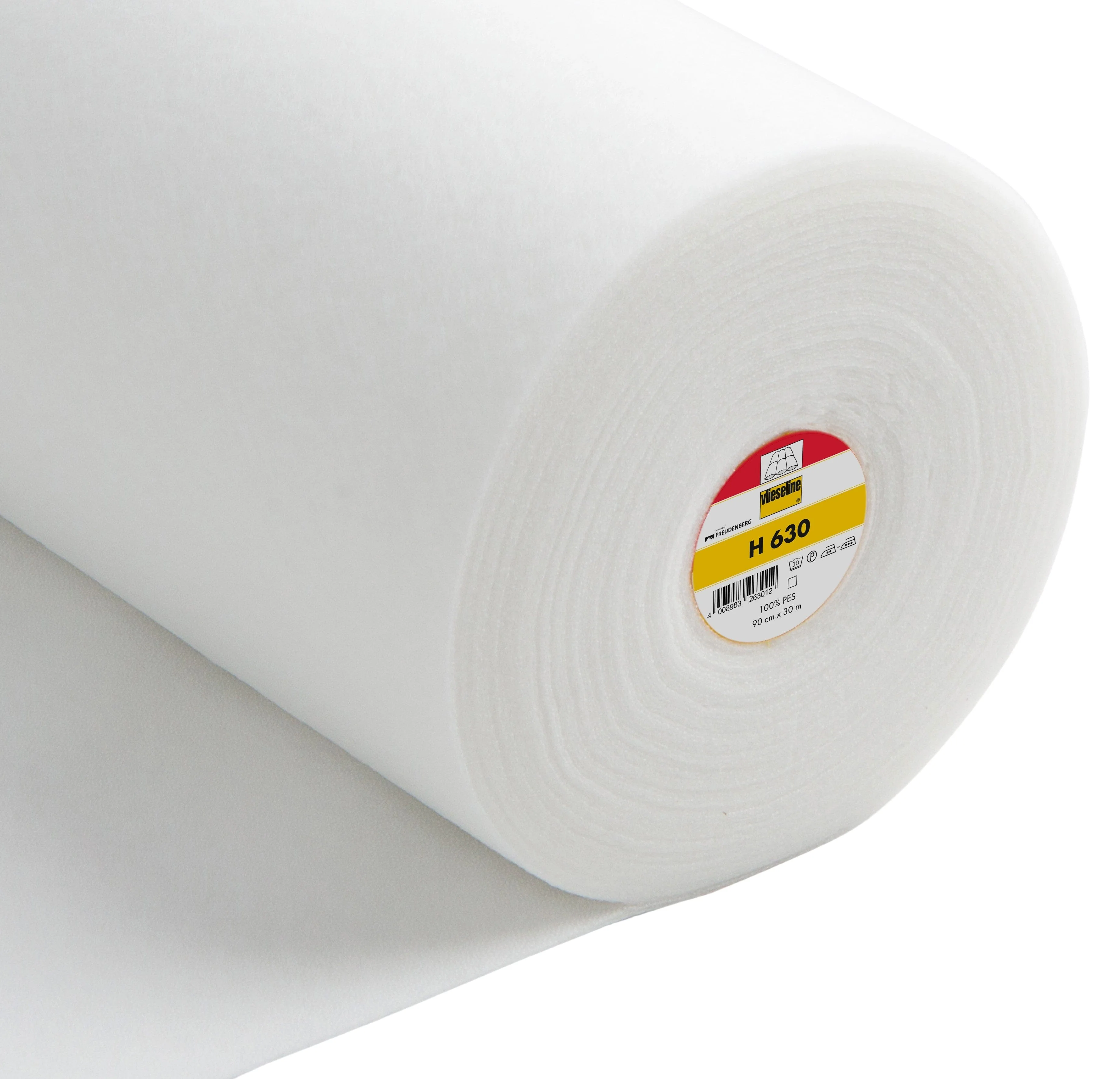 Vlieseline Fusible Fleece - Low Loft Volume - White (H630) Price per 1/4 Metre
