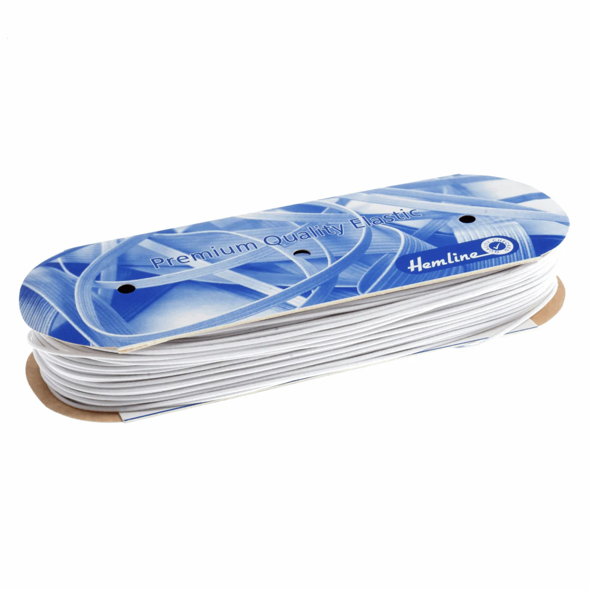Cord Elastic White 2mm Wide (Per Metre)