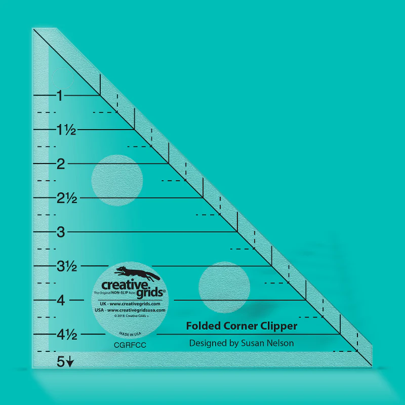 Creative Grids Non slip: Folded Corner Clipper Tool