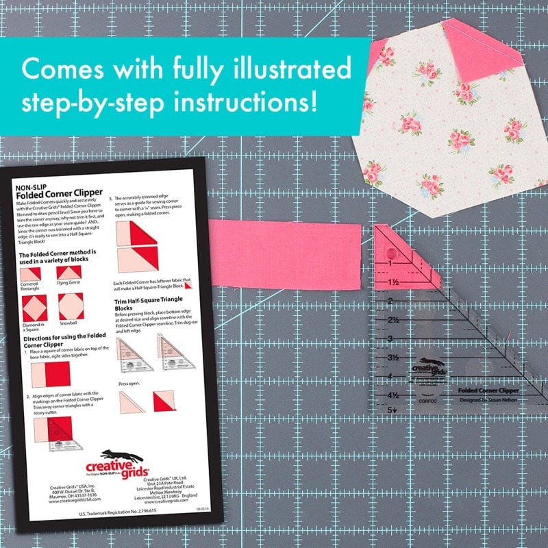 Creative Grids Non slip: Folded Corner Clipper Tool - Image 5