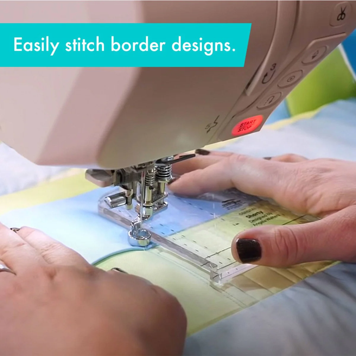 Creative Grids Non slip: Machine Quilting Tool: Shorty By Angela Walters - Image 3