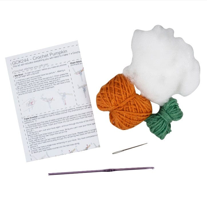 Crochet Kit Pumpkin - Image 3