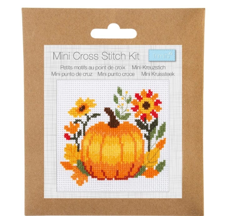 Cross Stitch Kit Mini Pumpkin