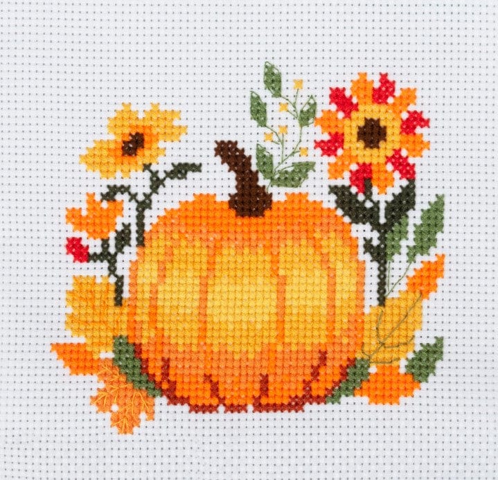 Cross Stitch Kit Mini Pumpkin - Image 2