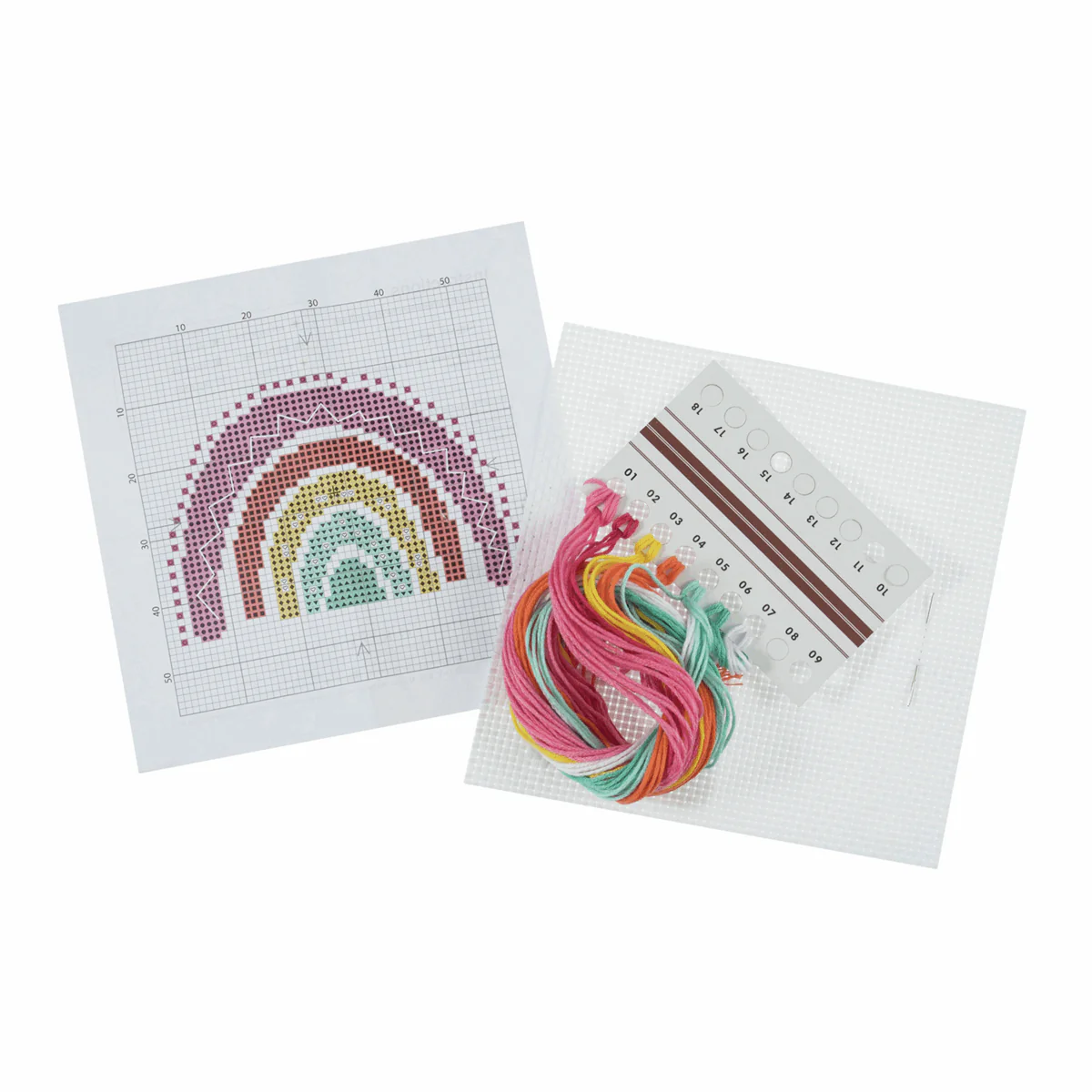 Cross Stitch Kit Rainbow - Image 3