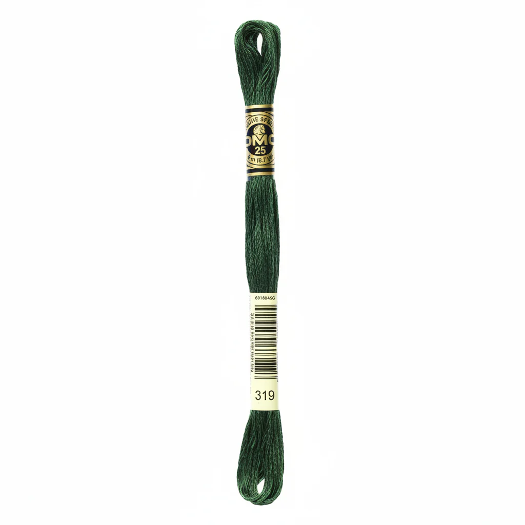 DMC Stranded Cotton Greens - Image 23