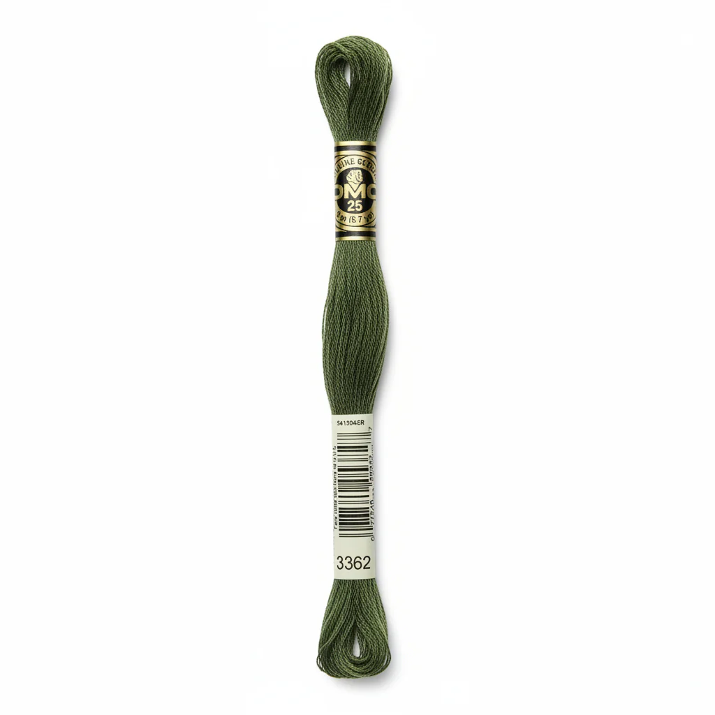 DMC Stranded Cotton Greens - Image 35